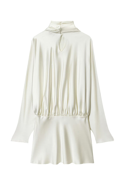 PALERMO – High Neck Mini Dress – 4927