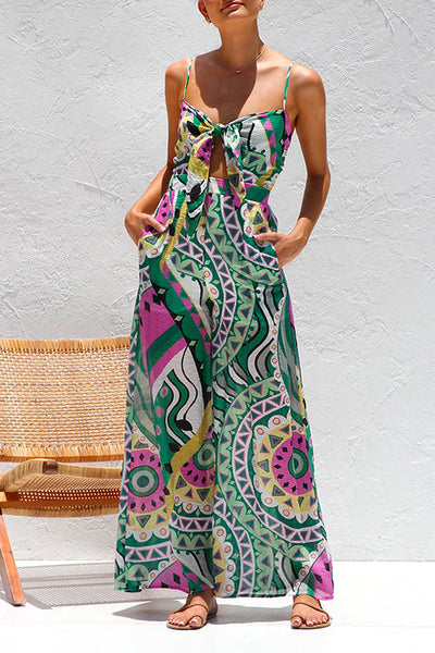 MYKONOS – Wide Leg Jumpsuit – 9131
