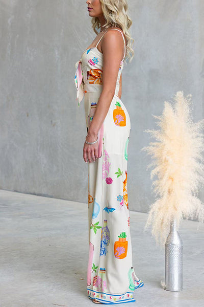 VALLETTA – Wide Leg Jumpsuit – 2271