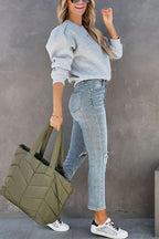 STOCKHOLM – Puff Sleeve Sweatshirt – 2524