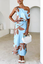 LISBON – Off Shoulder Maxi Dress – 9685