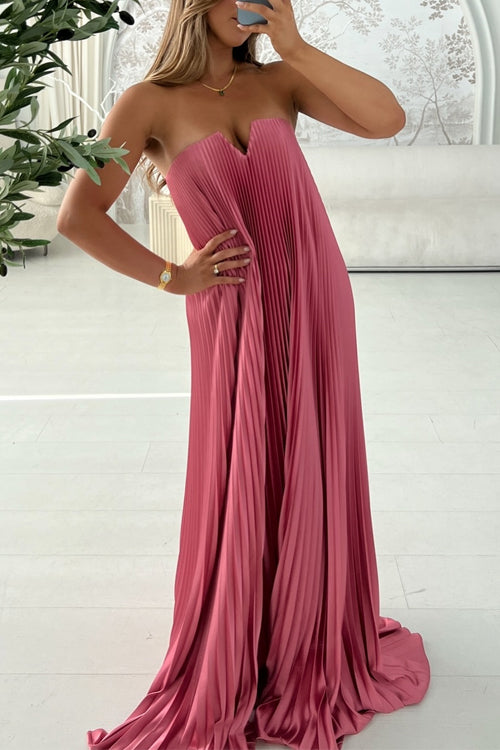 CORFU – Strapless Maxi Dress – 1505