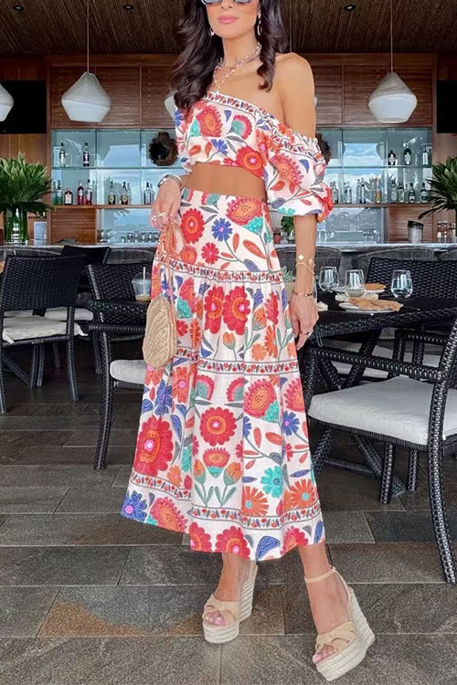 LYON – Puff Sleeve Crop Top – 6795