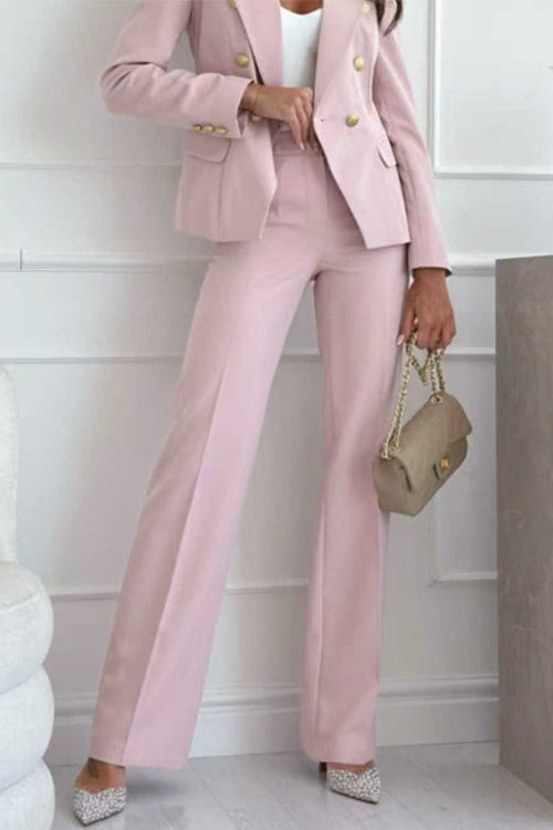 VIENNA – High Waist Suit Pants – 8598
