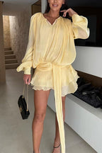 MALAGA – Layered Mini Dress – 8999