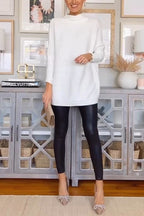 AMSTERDAM – Oversized Ribbed Sweater – 7528