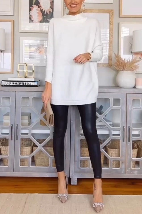 AMSTERDAM – Oversized Ribbed Sweater – 7528