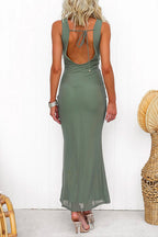 MADRID – Sleeveless Maxi Dress – 1042