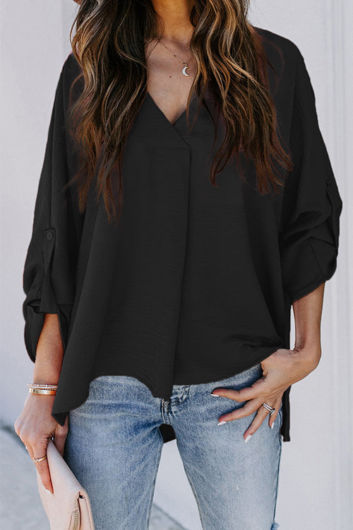 NICE – V Neck Blouse – 9963