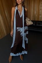 VENICE – Satin Lace Top – 2532