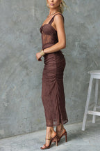 VENICE – Bodycon Maxi Dress – 4554