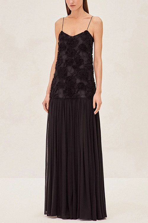 BARCELONA – Spaghetti Strap Maxi Dress – 5514