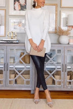 AMSTERDAM – Oversized Ribbed Sweater – 7528