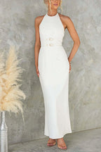 BARCELONA – Halter Maxi Dress – 4227