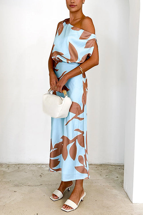 LISBON – Off Shoulder Maxi Dress – 9685