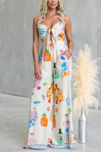 VALLETTA – Wide Leg Jumpsuit – 2271