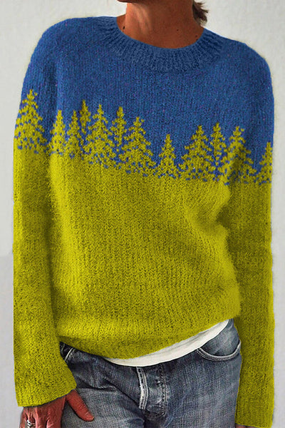 SALZBURG – Color Block Pullover – 4855