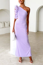 PALMA – One Shoulder Maxi Dress – 9574