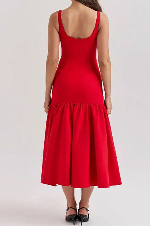 PALERMO – Sleeveless Bodycon Midi Dress – 3954