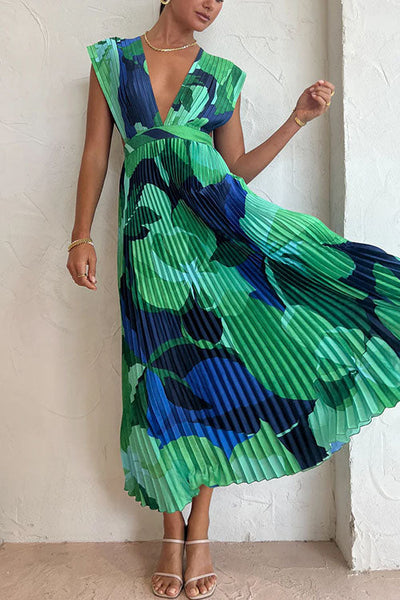 MARBELLA – Printed Maxi Dress – 4306
