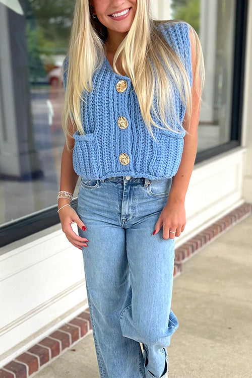 MUNICH – Chunky Sweater Vest – 4877