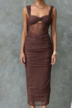 VENICE – Bodycon Maxi Dress – 4554