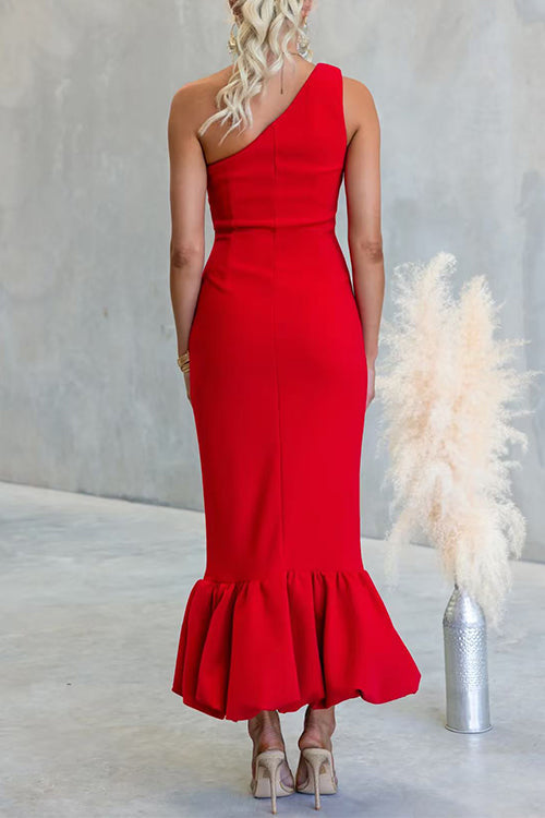 MYKONOS – One Shoulder Maxi Dress – 5037