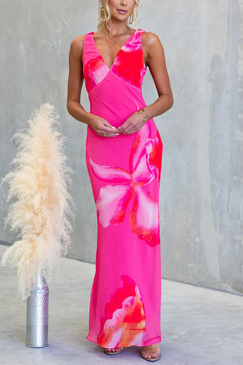 PORTO – Sleeveless Maxi Dress – 9605