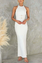 BARCELONA – Halter Maxi Dress – 4227