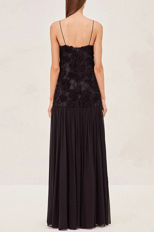 BARCELONA – Spaghetti Strap Maxi Dress – 5514