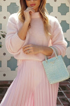 BRUSSELS – Mockneck Pullover Sweater – 4740