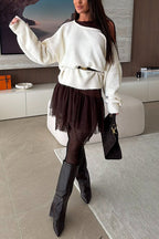 BERLIN – One Shoulder Pullover – 8641