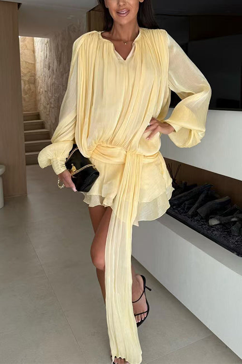 MALAGA – Layered Mini Dress – 8999