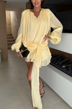 MALAGA – Layered Mini Dress – 8999