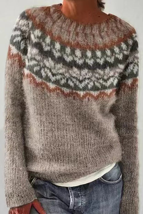 BERN – Round Neck Sweater – 4566