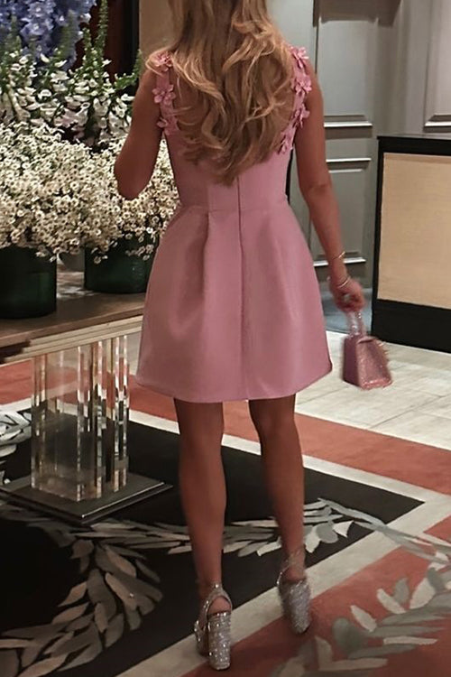 CORFU – Sleeveless Mini Dress – 9555