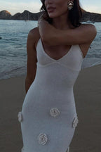 NAPLES – Open Back Maxi Dress – 3643