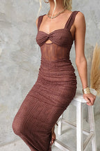 VENICE – Bodycon Maxi Dress – 4554