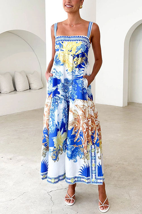 ATHENS – Sleeveless Maxi Dress – 7507