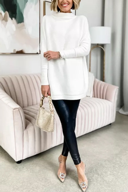 AMSTERDAM – Oversized Ribbed Sweater – 7528