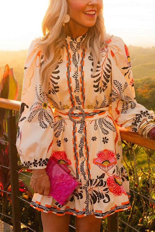 MALAGA – Button Up Mini Dress – 3225