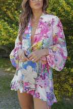 SPLIT – Wrap Mini Dress – 4875