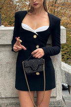 HAMBURG – Button Down Mini Dress – 1219