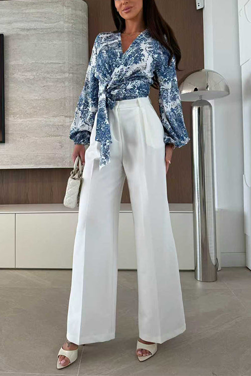 LYON – Wide Leg Trousers – 7141