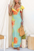 DUBROVNIK – Floral Maxi Dress – 6736