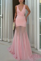 SPLIT – Sleeveless Maxi Dress – 6989