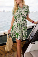 MARSEILLE – Mini Shirt Dress – 6898