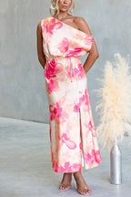 VALENCIA – One Shoulder Maxi Dress – 4232