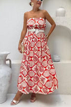 VENICE – Strapless Maxi Dress – 3591