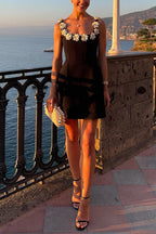 ANTIBES – Backless Mini Dress – 7114